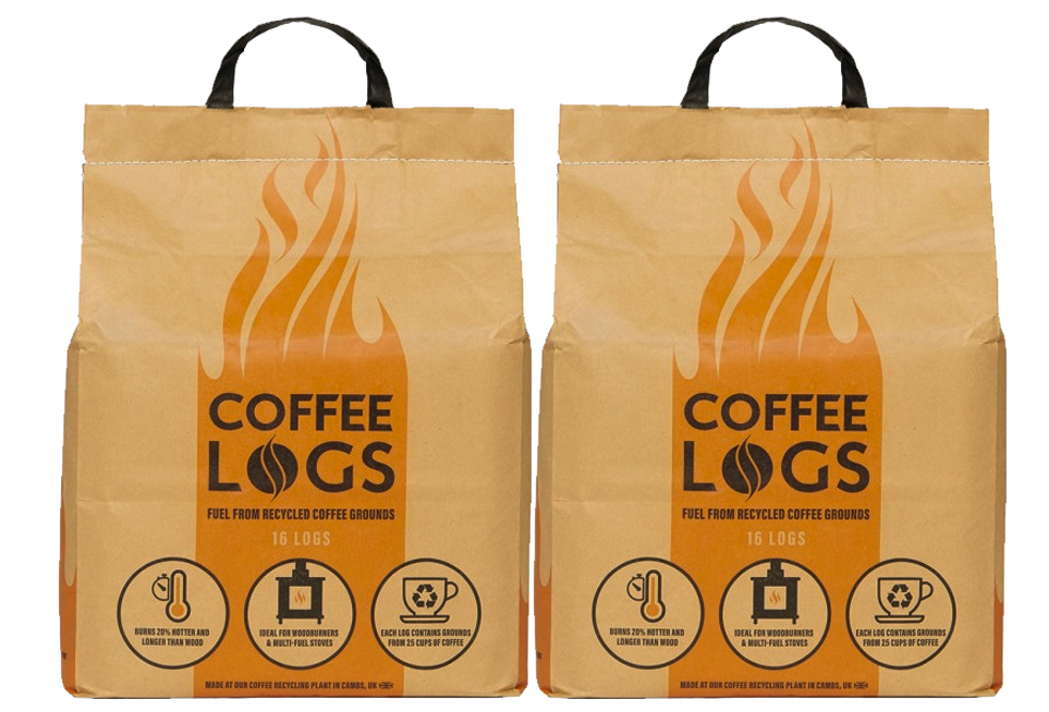 2 bags of Coffee Logs with delivery included