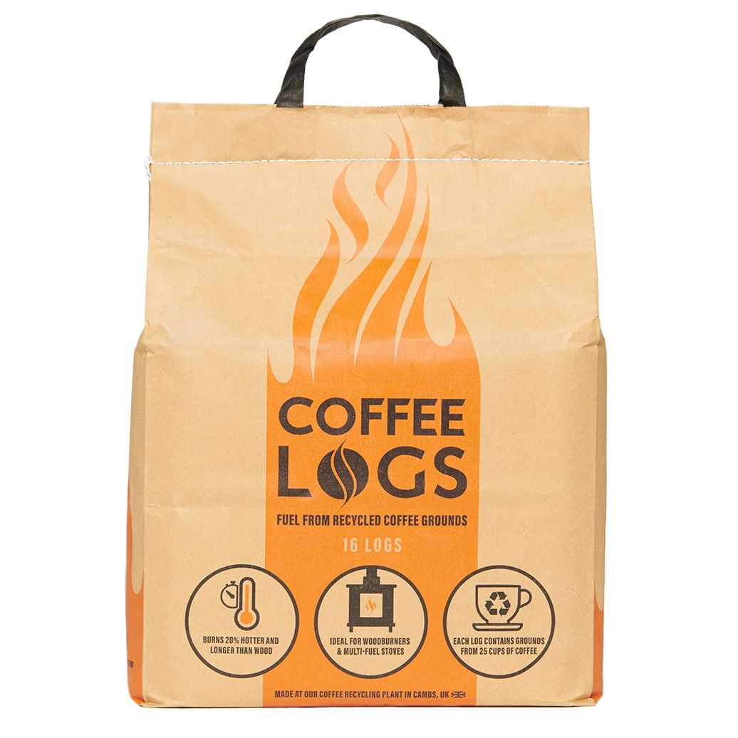 BioBean Coffee Logs Eco Briquette Logs Direct