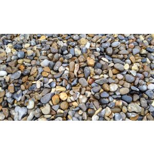 Lydd Pebbles 20mm Rounded - 800kg Bulk Bag