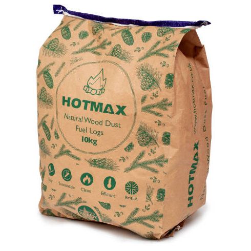 Hotmax Heat Logs and Wood Pellets 10kg