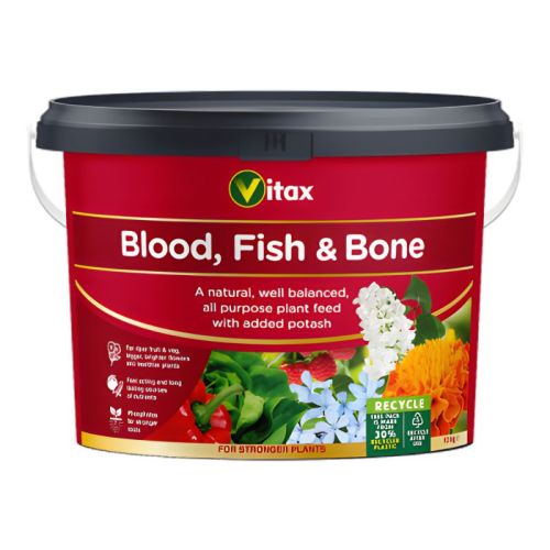 Blood fish and bone fertiliser 10kg bulk tub