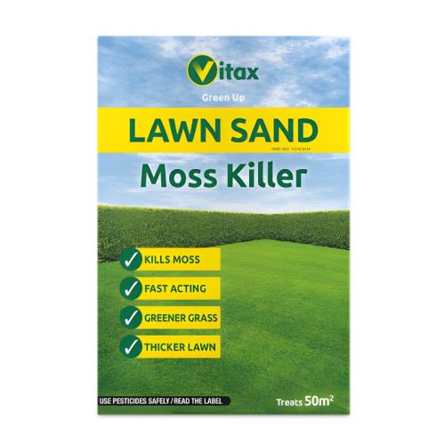 Lawn sand moss killer