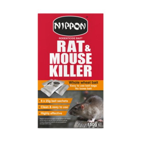 Nippon Rat & Mouse Killer wheat sachets