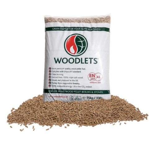 Woodlets pellets 15kg bag