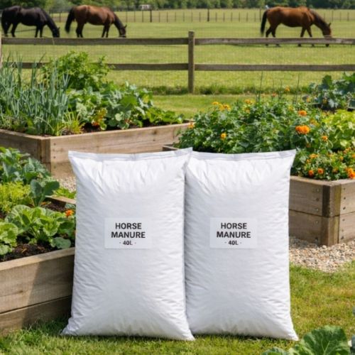 Horse manure twin bag deal