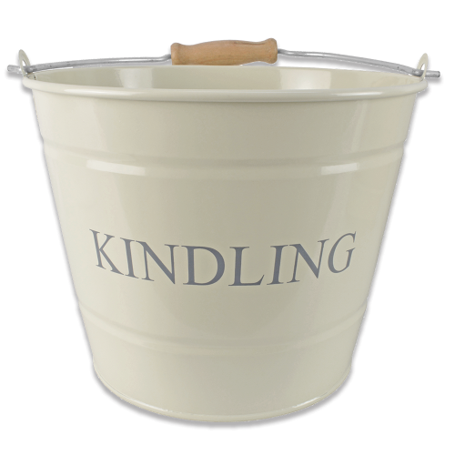 Kindling Bucket - cream