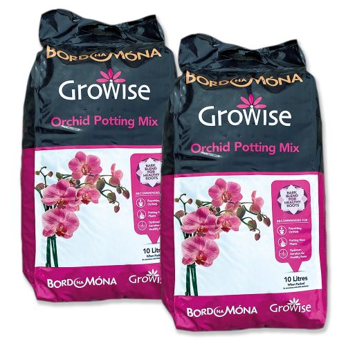 Bord na Mona Orchid Potting Mix 10L - 2 Bags 