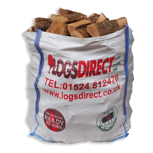 Kiln Dried Hardwood Log Dumpy Bag  - Standard Length