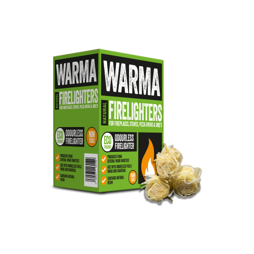 Wood Wool Eco Firelighters - 1 box