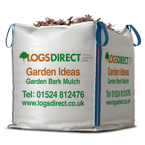 Garden bark mulch dumpy bag