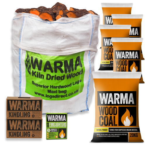 Kiln Dried Mammoth and Woodcoal Bundle