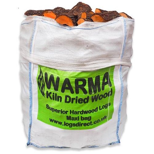 Kiln Dried Hardwood Mammoth Bag - Alder 25cm