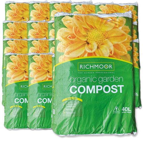 Richmoor Organic Compost 40L - Pallet of 20 Bags 
