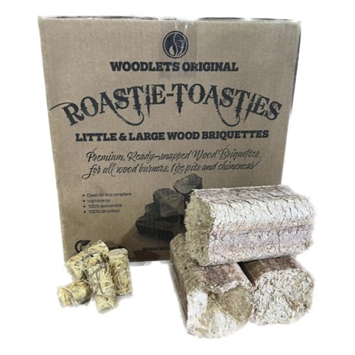 Roastie Toasties Briquettes Fuel 