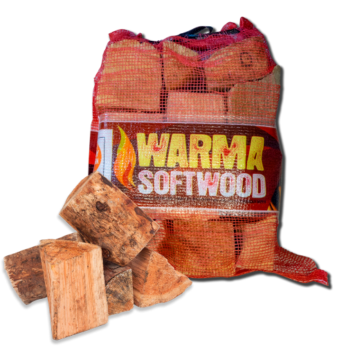 Warmer Net of Softwood Logs