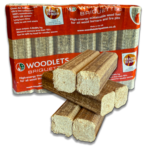 Woodlets Fire Eco Briquettes 6 pack