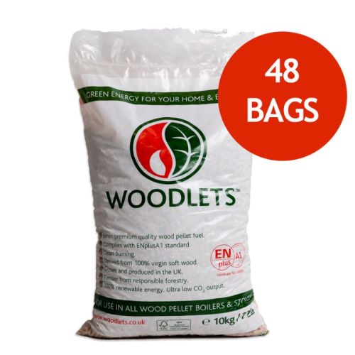 Woodlets wood pellets 48 bag deal