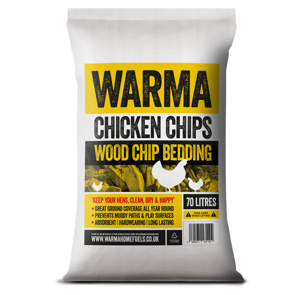 Premium Chicken Wood Chips 70Ltr