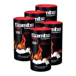 Samba Firestarters Firelighters Odourless Oven Stove Fireplace BBQ Pack 500