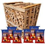 Ash crate and smokeless coal bundle