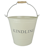 Kindling Bucket - cream