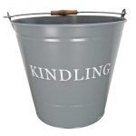 Kindling Bucket - grey