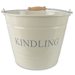 Kindling Bucket - cream