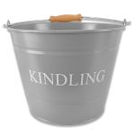 Kindling Bucket - grey