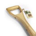 Ash handled digging fork