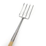 stainless steel garden fork