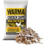 Premium Chicken Wood Chips 70Ltr 4 x 70 litre