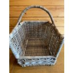 Medium open front handle basket