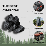Birch Lumpwood Charcoal 10kg 4 Bag Deal