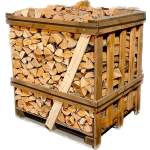 Kiln Dried Hardwood Large crate-25cm-Birch