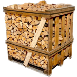 Kiln Dried Hardwood 1.5cbm crate-25cm-Birch