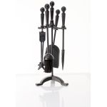 DeVielle 5 Piece Fire Companion Set 