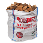 Kiln Dried Dumpy Bag Hardwood Logs - Ash