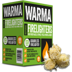 eco wood wool firelighters with contents
