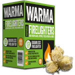 eco wood wool firelighters with contents