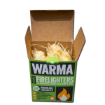 Eco Wood Wool Firelighters box and contents