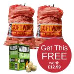 Kiln Dried Hardwood Dumpy Bag - Oak 25cm