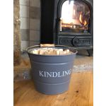 Kindling Bucket - grey