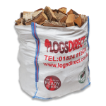 Kiln Dried Dumpy Bag Hardwood Logs - Birch