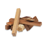 Handful of kinding with eco wood wool firelighter