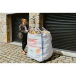 Kiln Dried Hardwood Dumpy Bag - Ash Wood - 25cm
