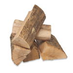 loose hardwood logs