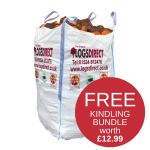 Softwood logs for burning