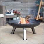 HEAVY DUTY  STURDY STEEL FIREPIT 80cm