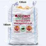 Super Mammoth XXXL Bag -  Small Stove Firewood
