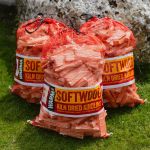 kindling in net bags